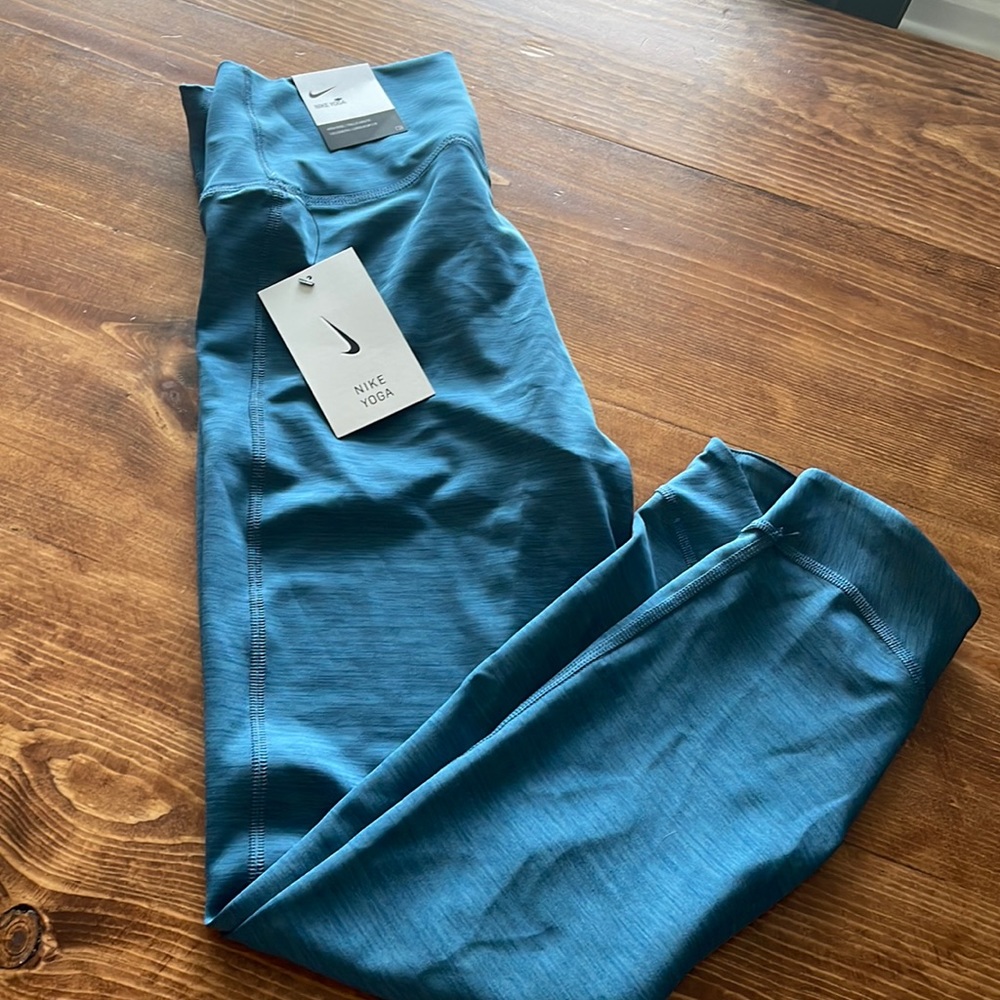 Nike Yoga Leggings with cross front detail